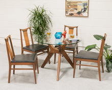 Load image into Gallery viewer, Walnut Set of 4 Chairs
