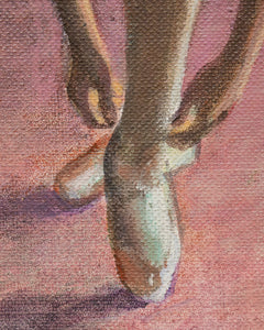 Oil Painting of Ballet