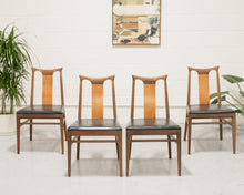 Load image into Gallery viewer, Walnut Set of 4 Chairs
