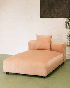 Bailey Daybed in Blush Corduroy