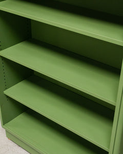Green Metal Bookshelf