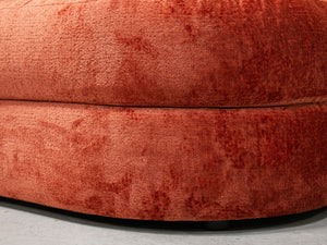 Prima Sofa in Burnt Orange