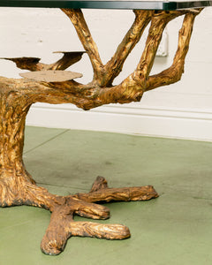 Gold Tree Dining Table