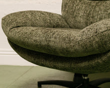 Load image into Gallery viewer, Chaz Olive Green Chair with Ottoman
