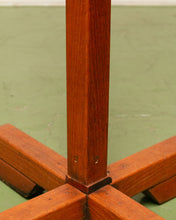 Load image into Gallery viewer, Antique Oak Floor Coat Rack
