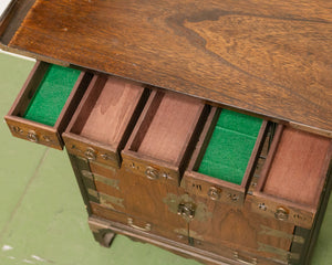 19th Century Antique Asian Medicine Cabinet