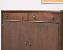 Load image into Gallery viewer, Early American Antique Cabinet Curio
