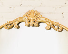 Load image into Gallery viewer, Gold Ornate Rectangular Hanging Mirror
