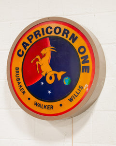 Round Capricorn ONE Sticker 1 NASA Seal Logo Sign