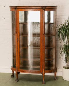 Antique Glass Hutch