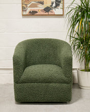 Load image into Gallery viewer, Olive Vintage Swivel Chair
