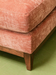 Lisette Sofa in Bianca Rosewood