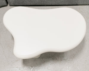 Amoebic White Coffee Table