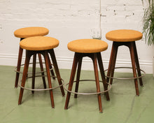 Load image into Gallery viewer, 1960’s Walnut Bar Stools
