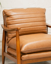 Load image into Gallery viewer, Caramel Lounge Chair
