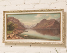 Load image into Gallery viewer, Signed Landscape Antique Oil Painting
