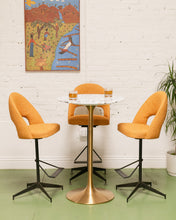 Load image into Gallery viewer, Set of 3 Tangerine Bar Stools
