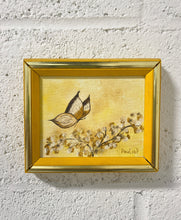 Load image into Gallery viewer, Vintage Mini Butterfly Painting
