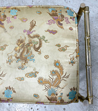Load image into Gallery viewer, Vintage Regency Ottoman  - includes newly Picked fabric

