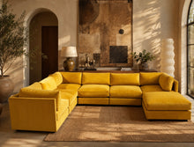 Load image into Gallery viewer, Sebastian 7 Piece Sofa in Citron
