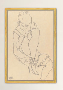 Sketch by Egon Schiele