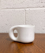 Load image into Gallery viewer, Chunky Speckled White Mug
