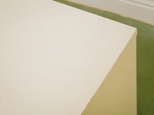 Load image into Gallery viewer, White Vintage Bamboo Nightstand
