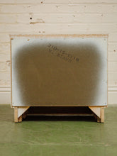 Load image into Gallery viewer, White Vintage Bamboo Nightstand
