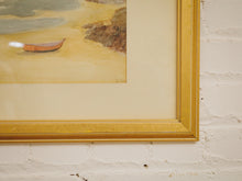 Load image into Gallery viewer, Boats on the Sand Watercolor
