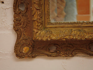 Antique Rectangle Ornate Vintage Mirror
