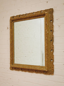 Antique Rectangle Ornate Vintage Mirror