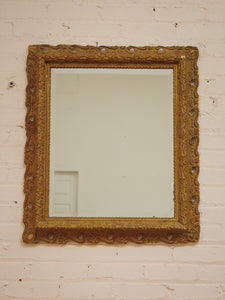 Antique Rectangle Ornate Vintage Mirror