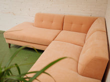 Load image into Gallery viewer, Pinkish Peach compact apartment sectional
