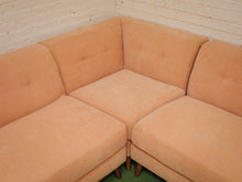 Load image into Gallery viewer, Pinkish Peach compact apartment sectional
