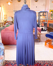 Load image into Gallery viewer, Vintage Grey Dress with Slouchy Neck (7/8)
