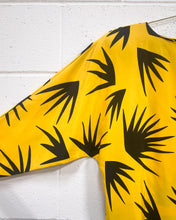 Load image into Gallery viewer, Vintage Yellow and Black Blouse (6)

