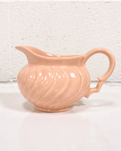 Load image into Gallery viewer, Vintage Peach Franciscan Matte Coffee Cup, Saucer and Creamer
