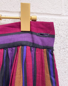 Vintage Skirt with Vertical Stripes (12)