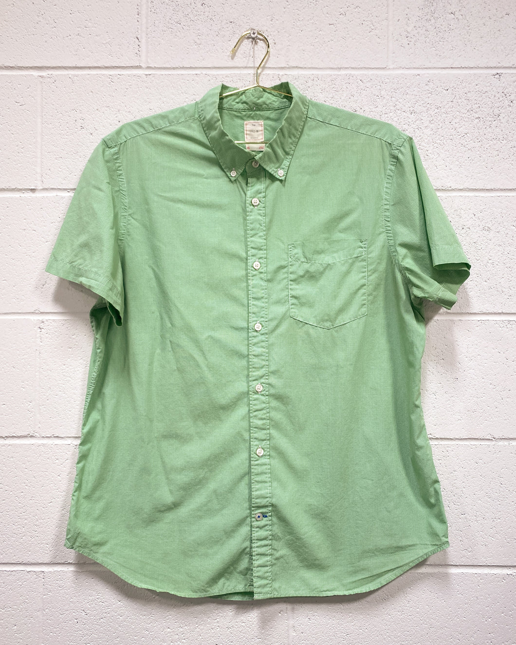 Gap “Lived-In” Green Button Up (XL)