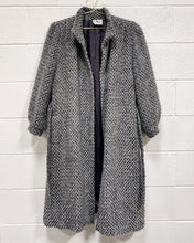 Load image into Gallery viewer, Vintage Grey Wool Coat
