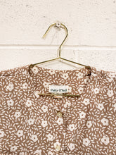 Load image into Gallery viewer, Vintage Tan Floral Dress - As Found (12)
