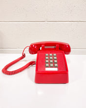 Load image into Gallery viewer, Vintage Cetis Red Touch-Tone Phone
