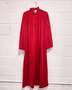 Vintage Long Red Nightgown (16-18)