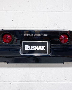 Rusnak Corvette Wall Hanging - As Found