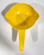 Load image into Gallery viewer, Vintage Tupperware Yellow Plastic Colander
