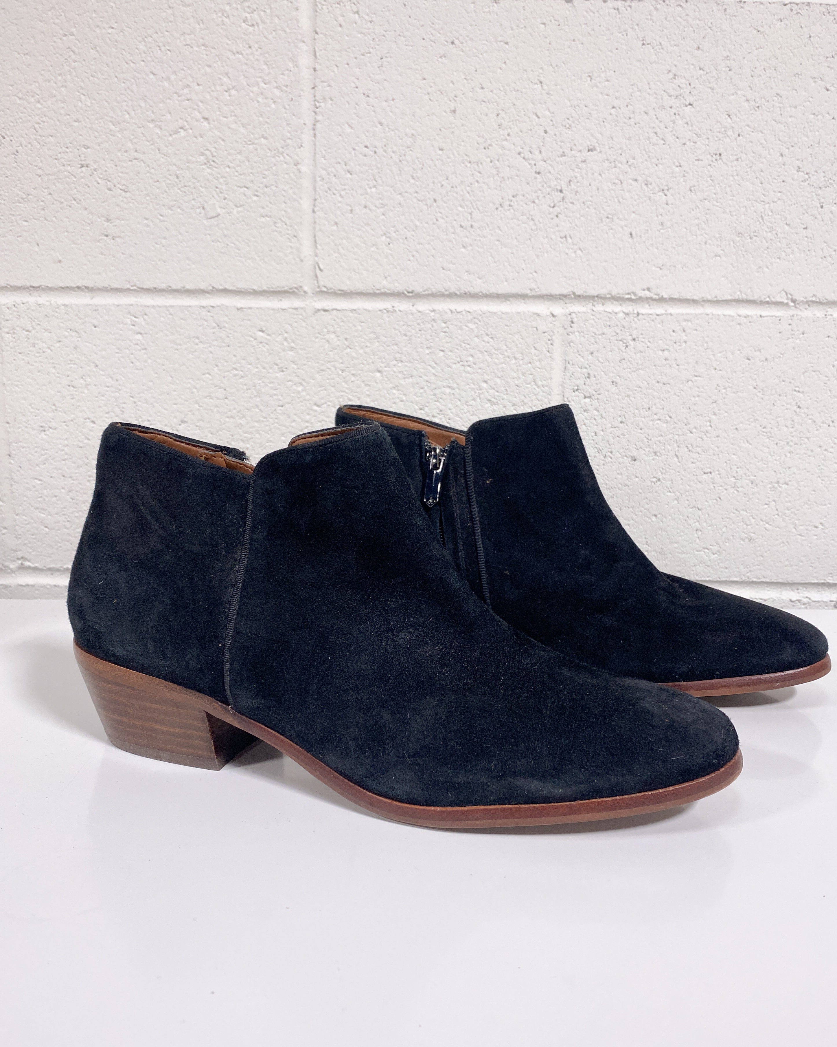 Sam Edelman Black Leather Ankle Boots Sam Edelman Women main image 2