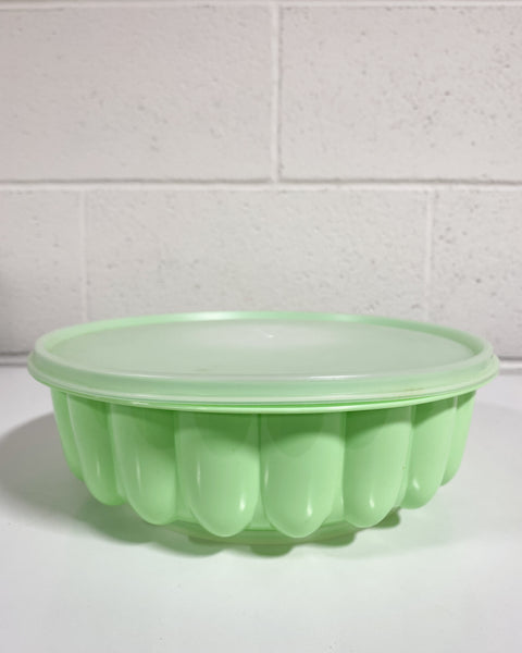 Vintage Green Tupperware Bowl 