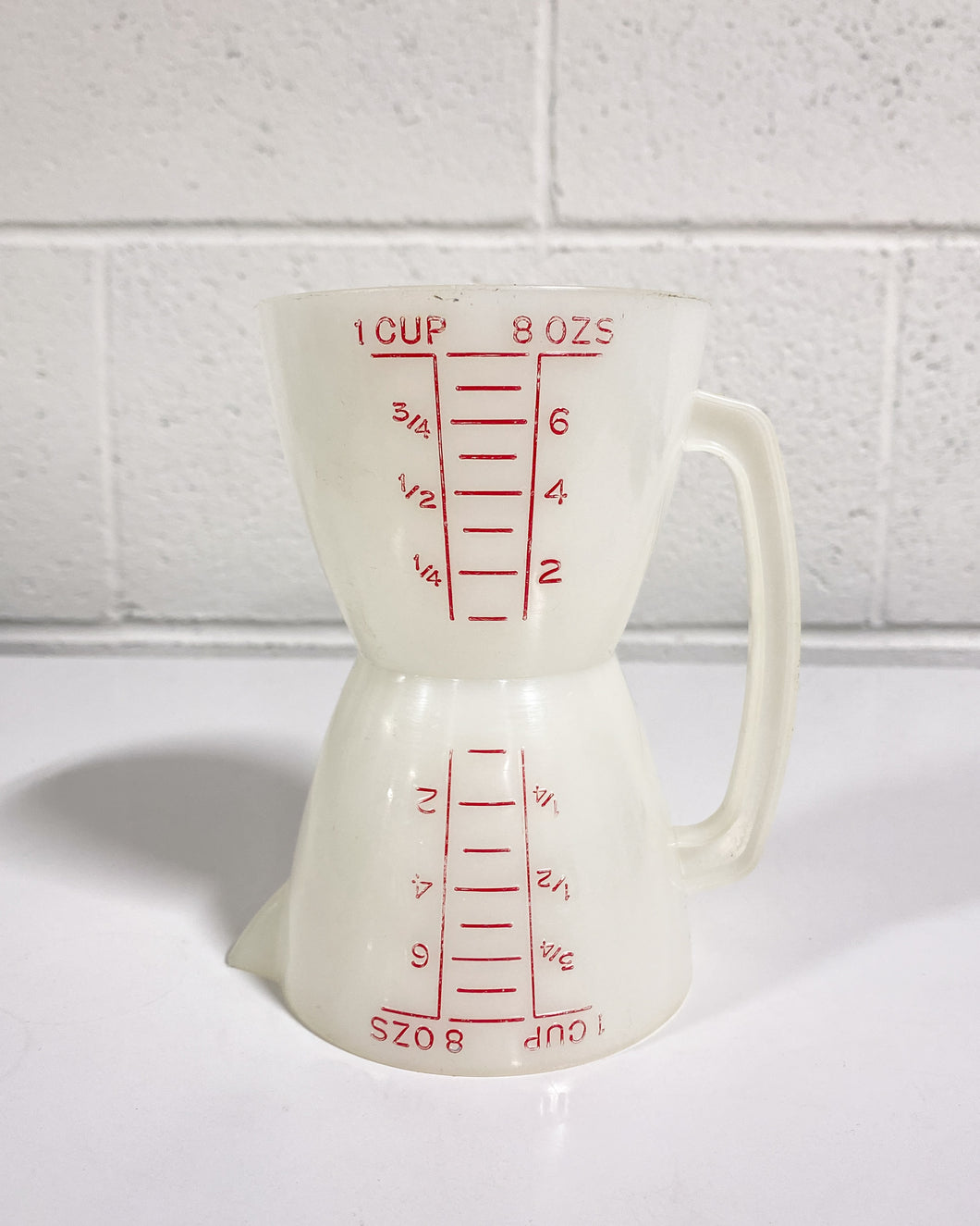 Vintage Tupperware Double Measuring Cup