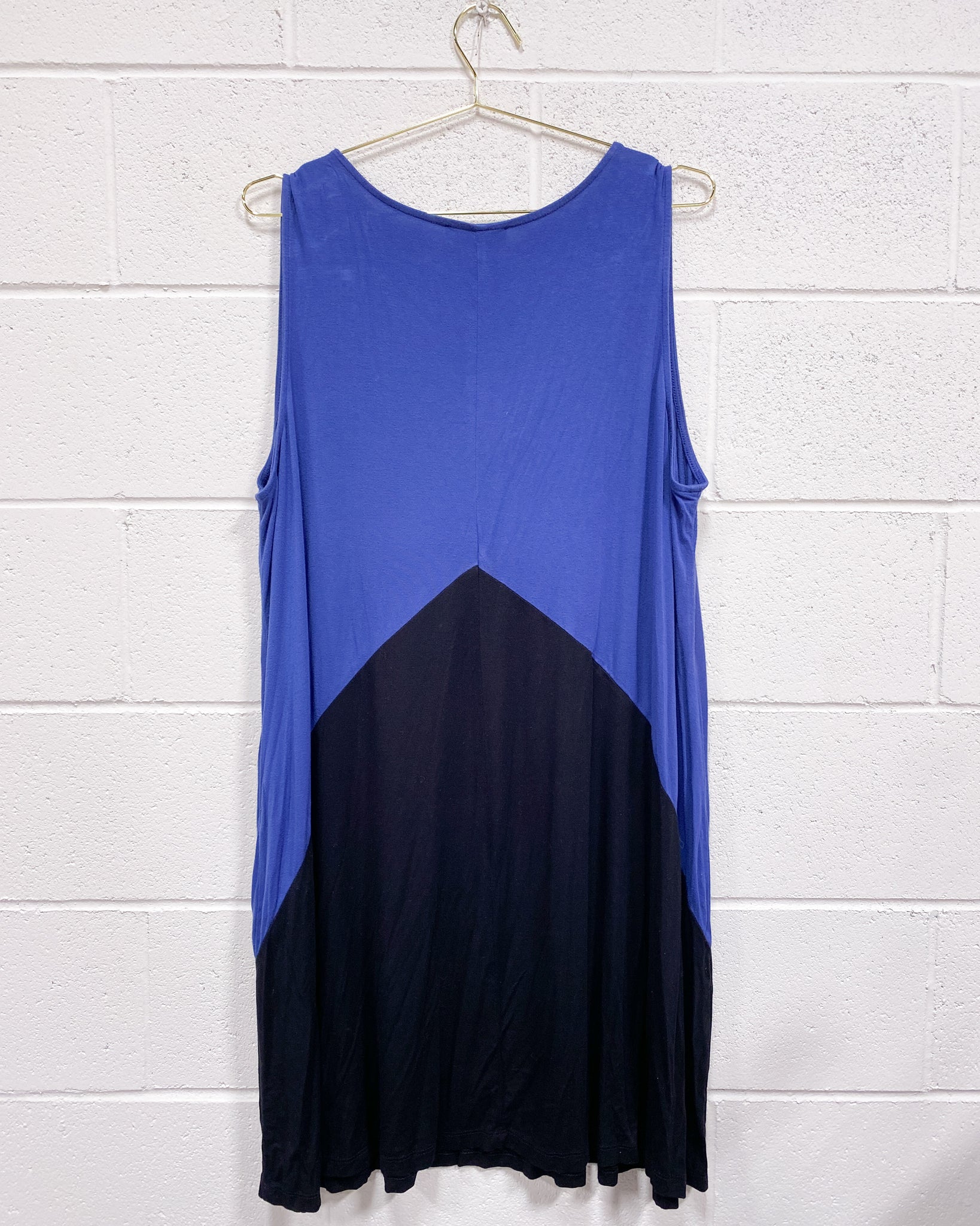 Karen Kane Blue and Black Dress (3X) Sunbeam Vintage Karen Kane Blue and Black Dress (3X) Sunbeam Vintage