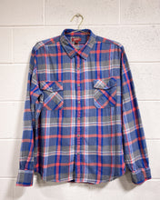 Load image into Gallery viewer, Blue and Pink Flannel (XL)
